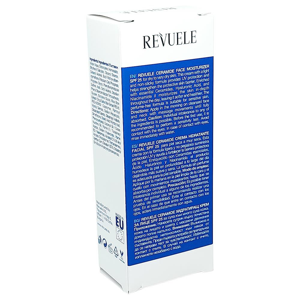 Revuele - Ceramide Face Moisturizer SPF25 - 50ml