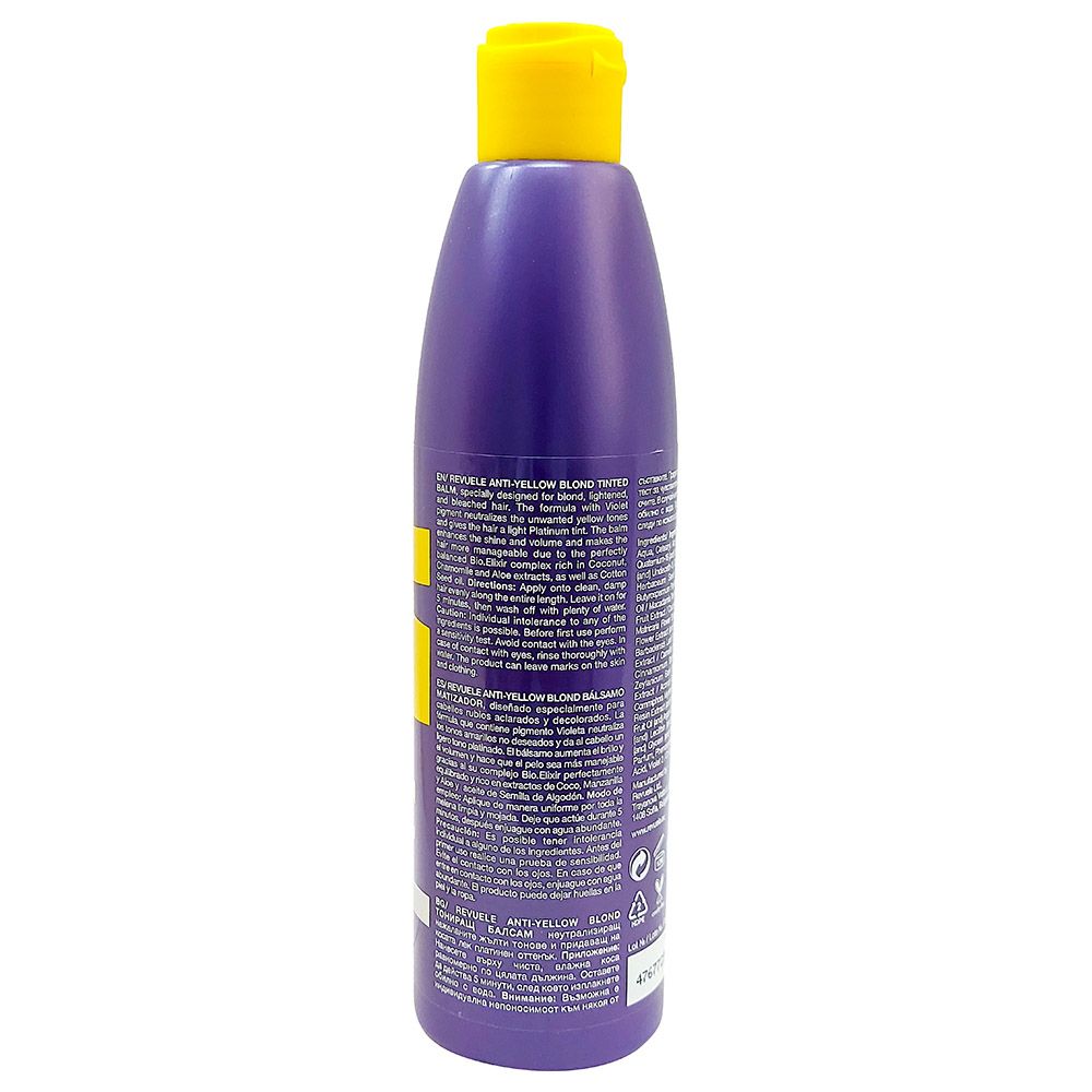 Revuele - Anti Yellow Blond Tinted Conditioner Balm - 300Ml