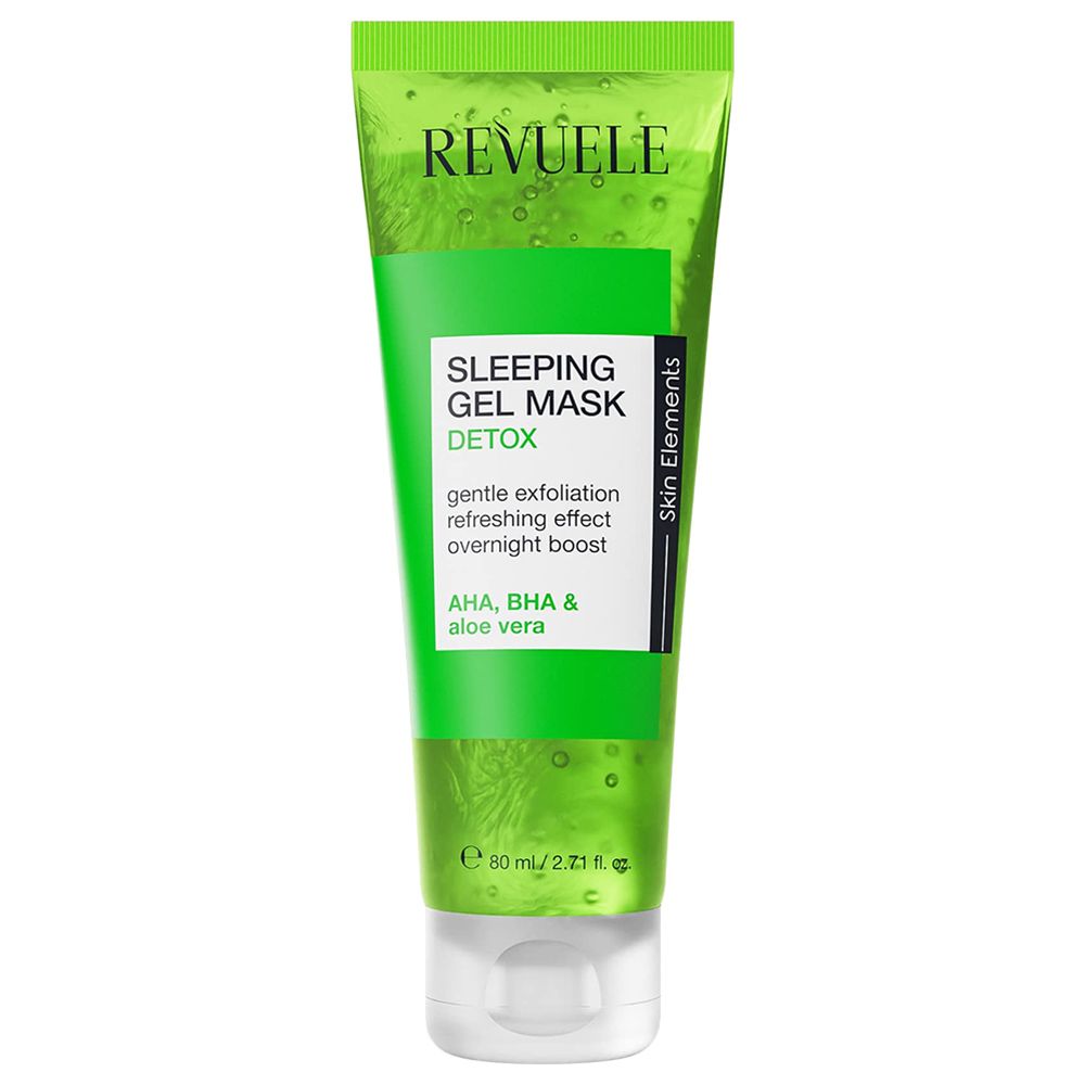 Revuele - Detox Sleeping Gel Mask - Green - 80ml 