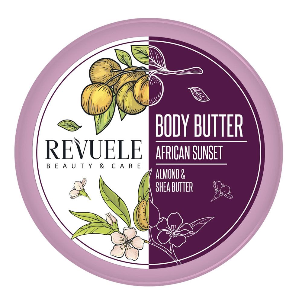 Revuele - Body Butter African Sunset Almond Shea 200 ml