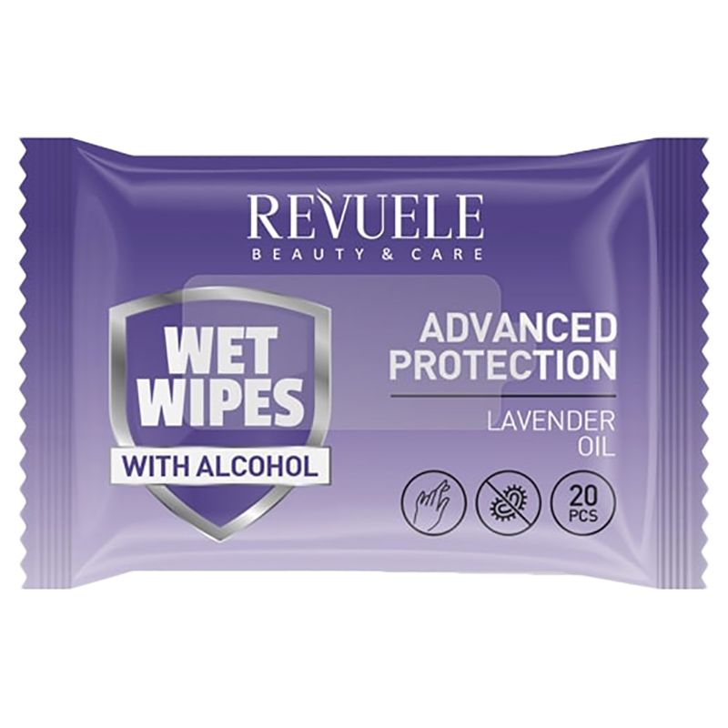 Revuele - Wet Wipes Advanced Protection Lavender Oil - 20Pcs