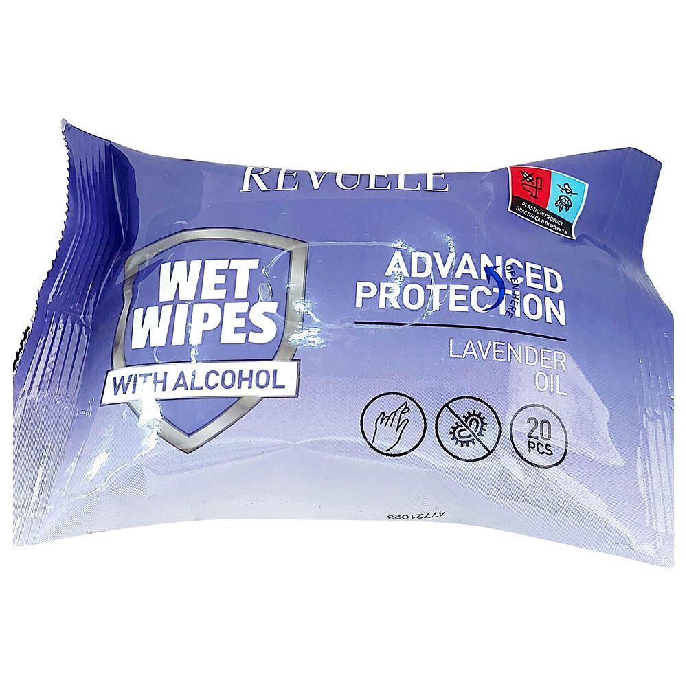 Revuele - Wet Wipes Advanced Protection Lavender Oil - 20Pcs