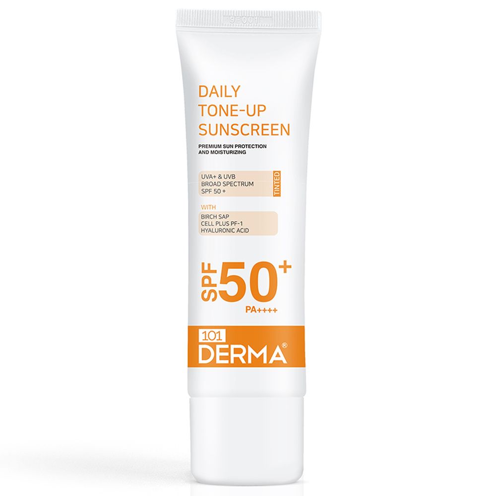 101 Derma - Daily Tone Up Sunscreen - Tinted - 50ml