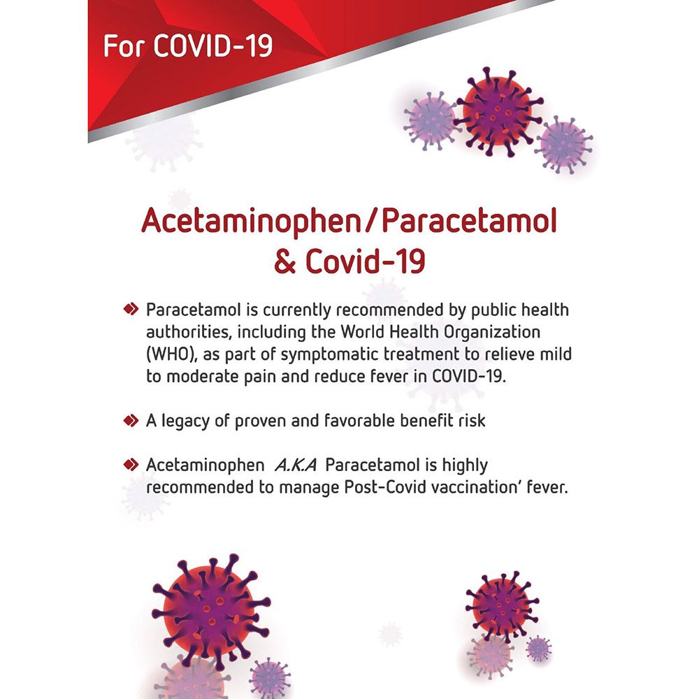 Camdol - Acetaminophen 500 Mg - 24 Tablets