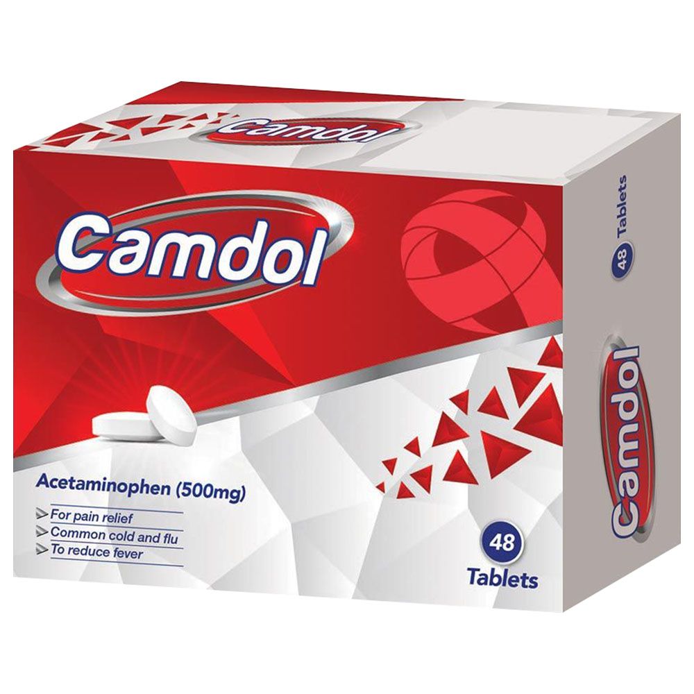 Camdol - Acetaminophen 500 Mg - 48 Tablets