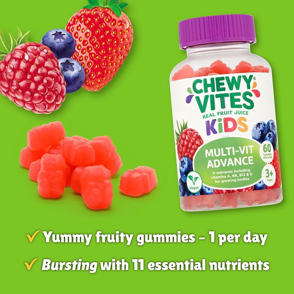 Chewy Vites - Kids Multivitamin Advance - 60 Gummies