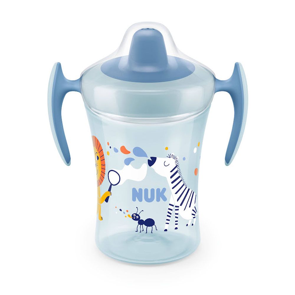 NUK - Trainer Cup 230ml Soft Drinking Spout 6m+ - Blue