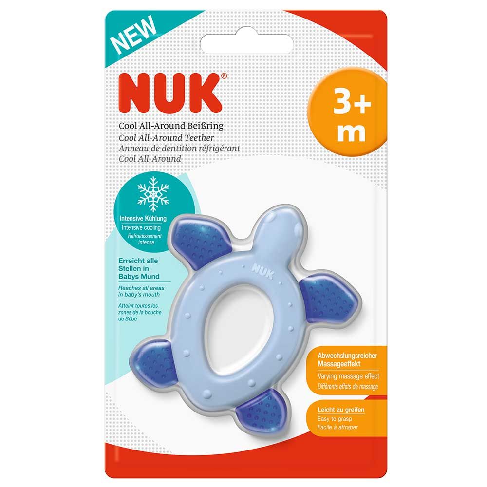 Nuk - All-Around Teether With Cooling Elements 1pc - Blue