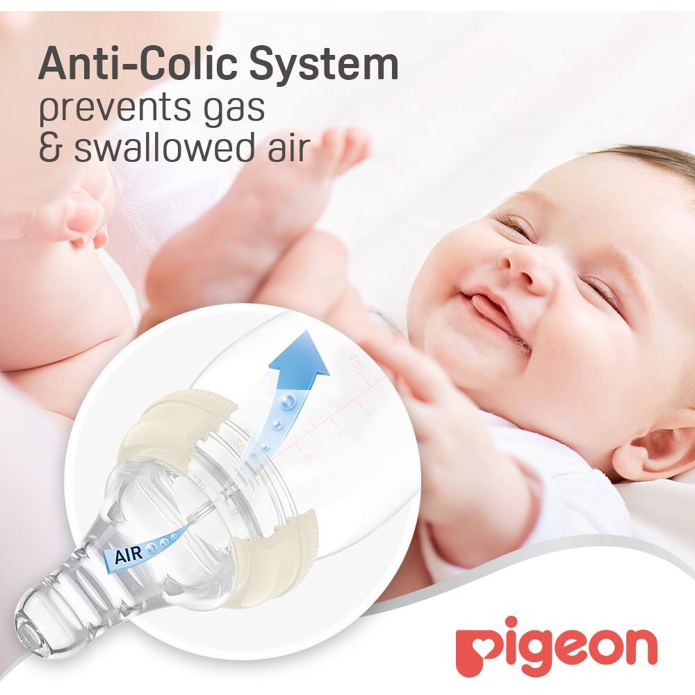 Pigeon - Glass Feeding Bottle K-8 240ml (Transparent Cap)