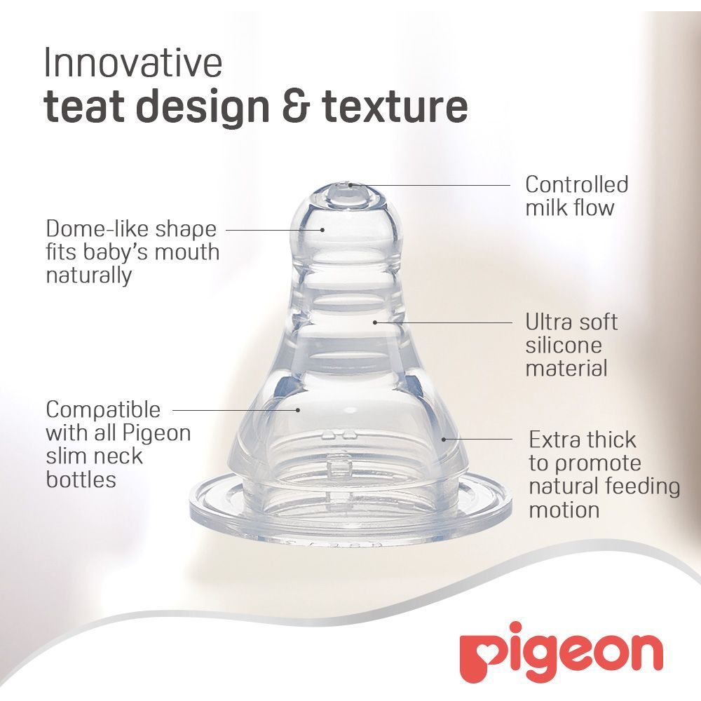 Pigeon - Glass Feeding Bottle K-8 240ml (Transparent Cap)