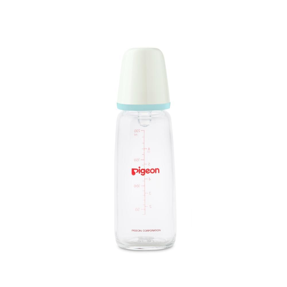 Pigeon - Glass Feeding Bottle K-6 200ml - Blue