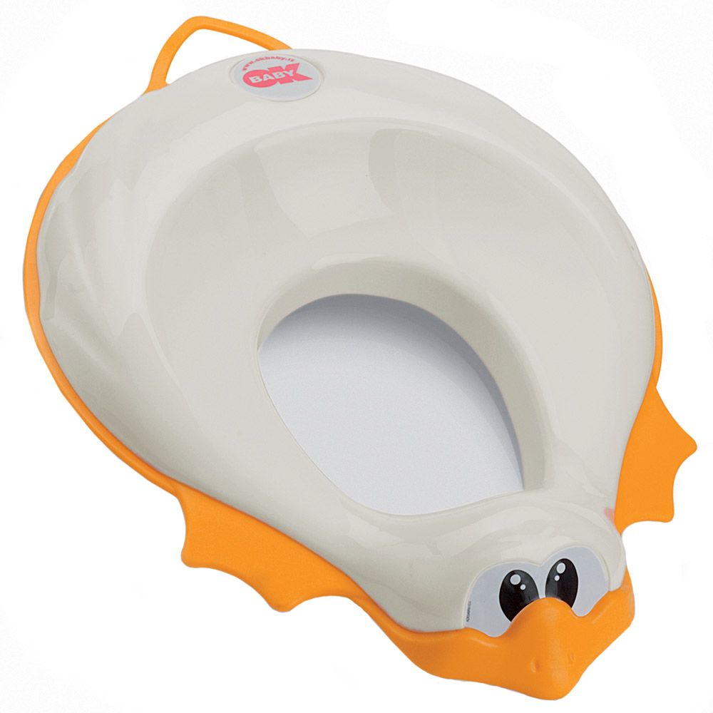 Okbaby - Ducka Funny Toilet Seat Reducer - White