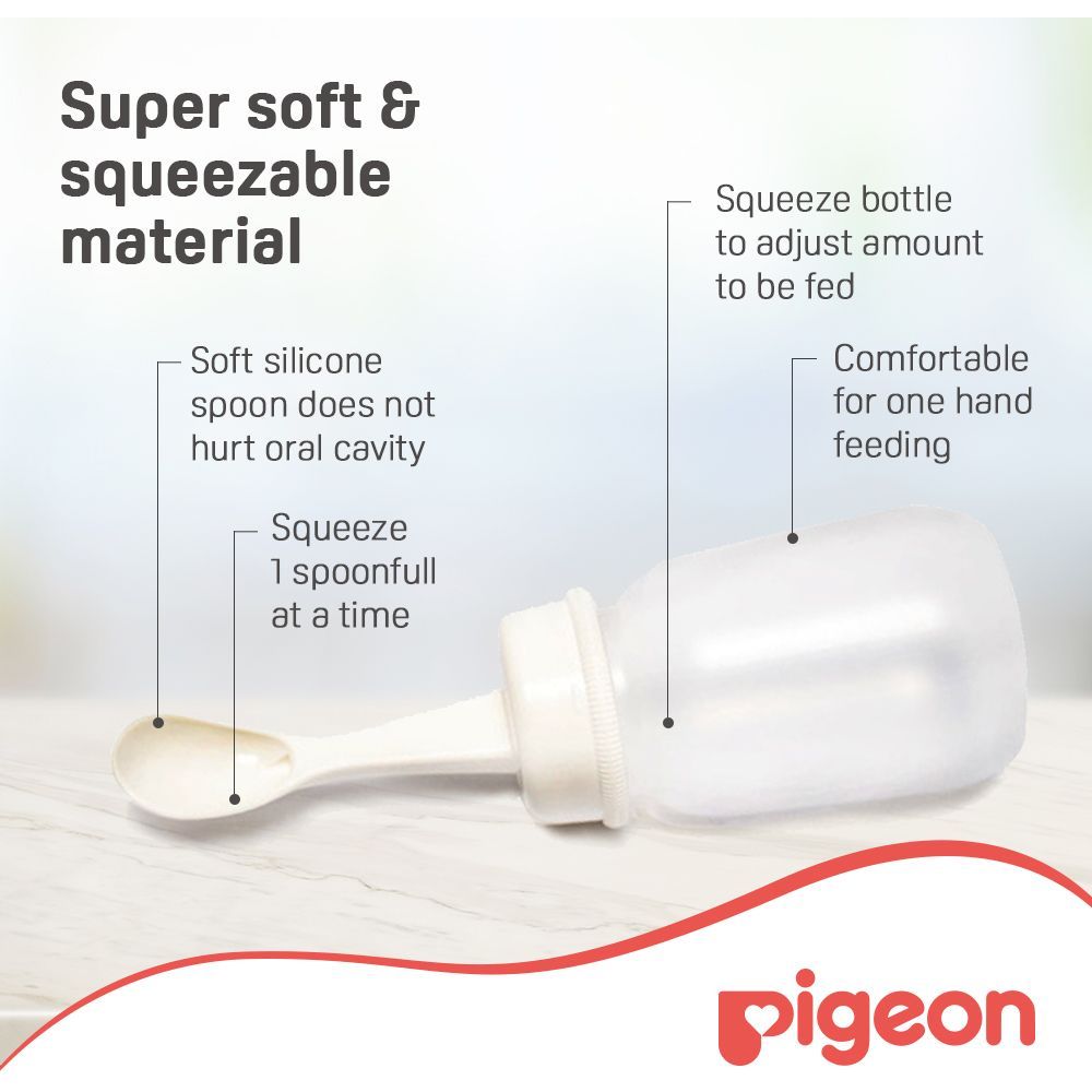 Pigeon - Weaning Bottle With Spoon 120ml