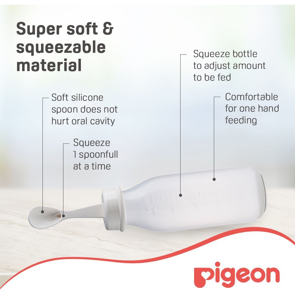 Pigeon - Weaning Bottle With Spoon 240ml