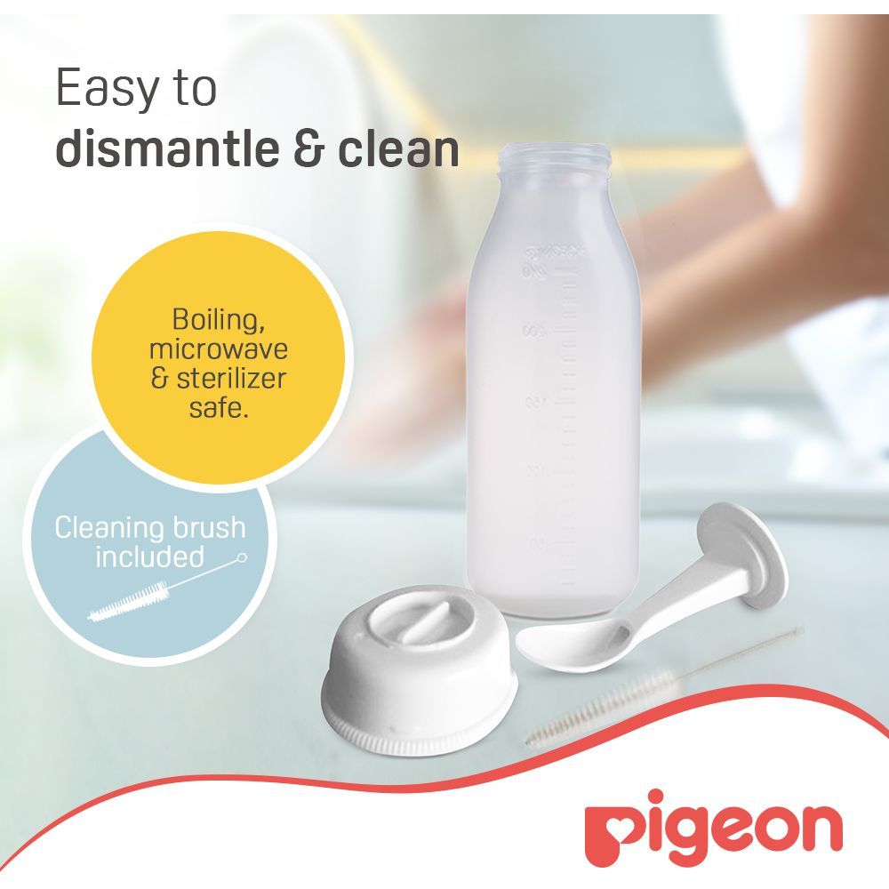 Pigeon - Weaning Bottle With Spoon 240ml