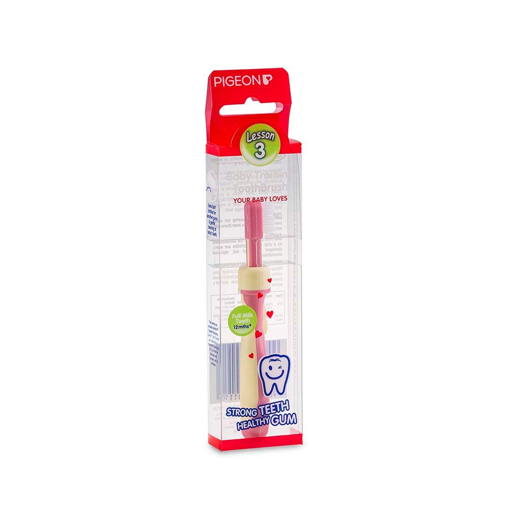 Pigeon - Training Toothbrush L-3 11786 - Pink