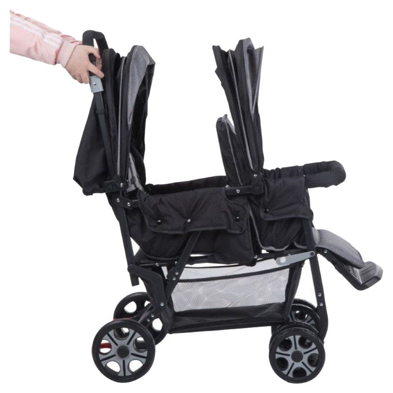 Safety 1st - Tandem Teamy Stroller - Black Chic