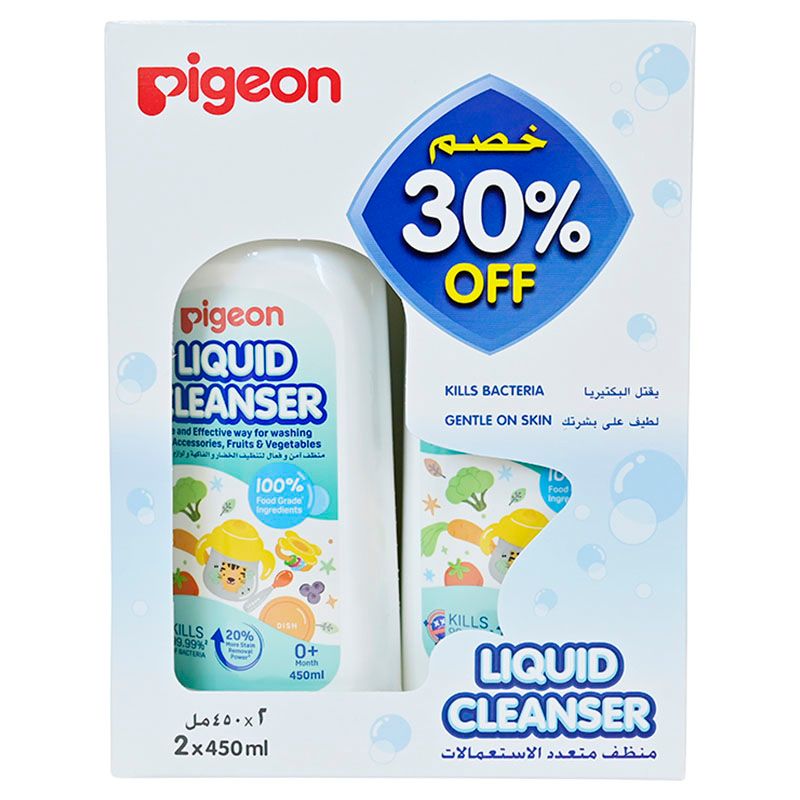 Pigeon - Baby Liquid Cleanser - 450ml - Pack of 2