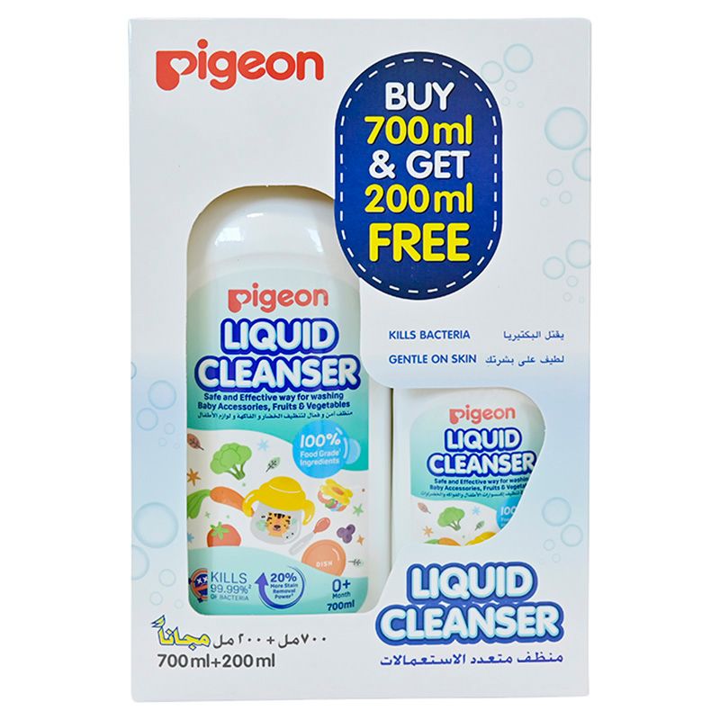 Pigeon - Baby Liquid Cleanser - 700ml & 200ml