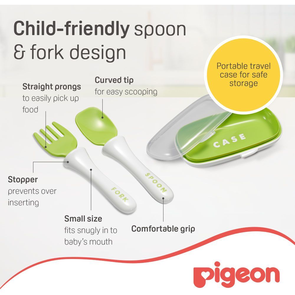 Pigeon - Do-It-Myself Baby Cutlery Set Stage 2