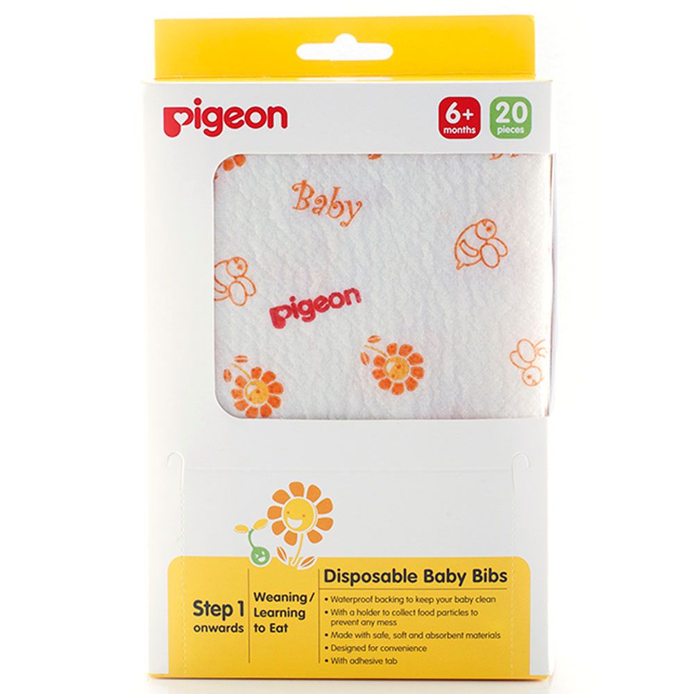 Pigeon - Disposable Baby Bibs - 30pcs