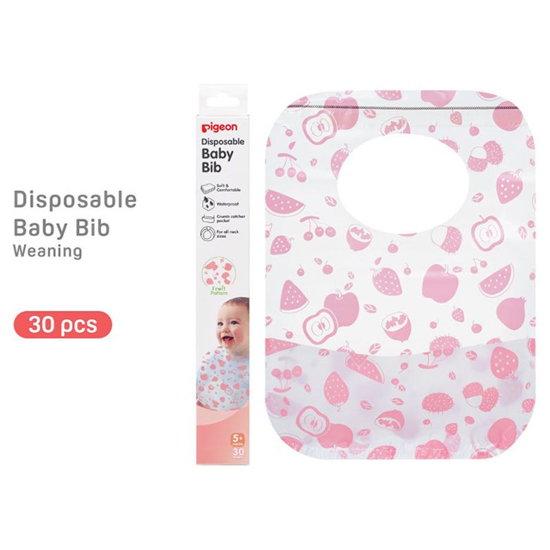 Pigeon - Disposable Baby Bibs - 30pcs