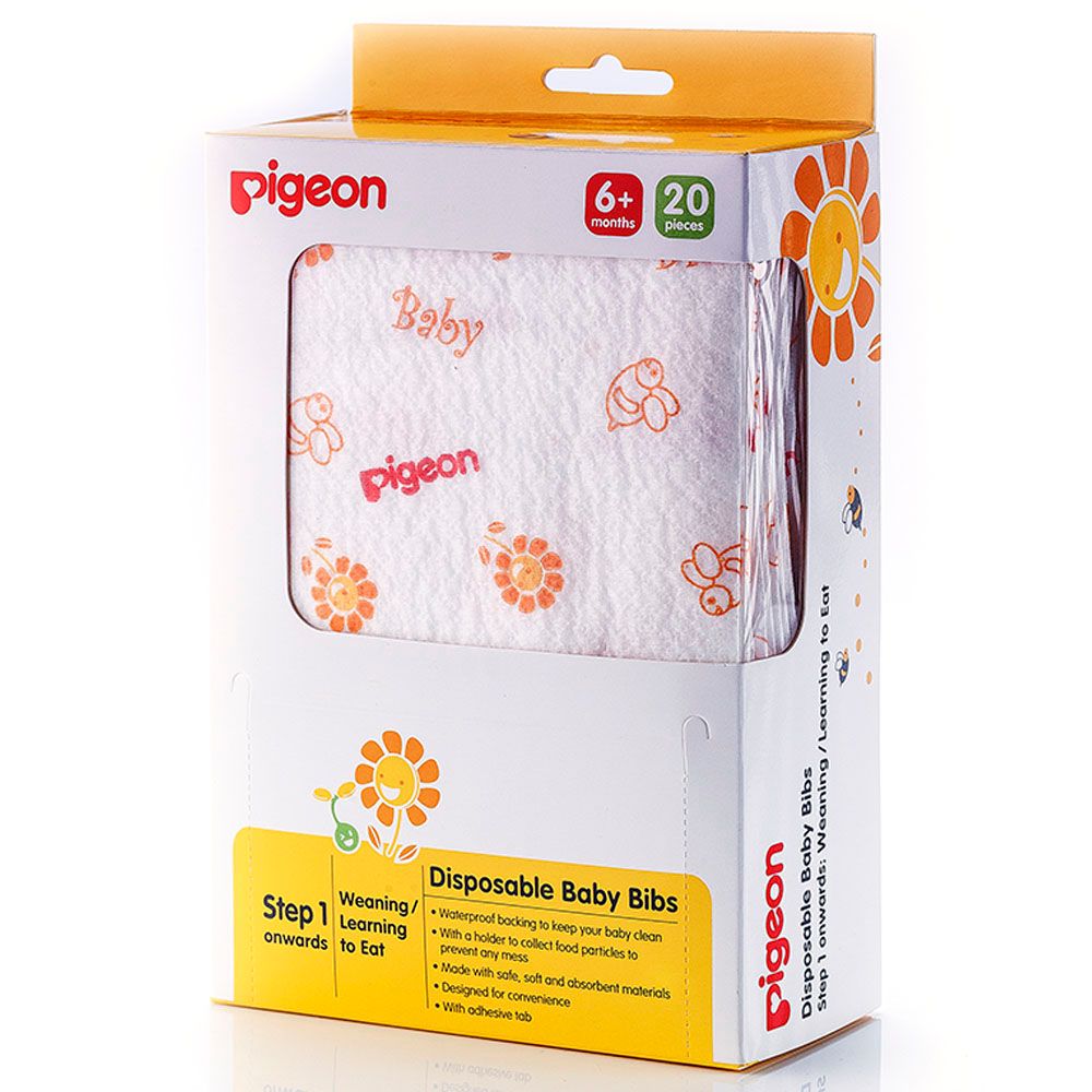 Pigeon - Disposable Baby Bibs - 30pcs