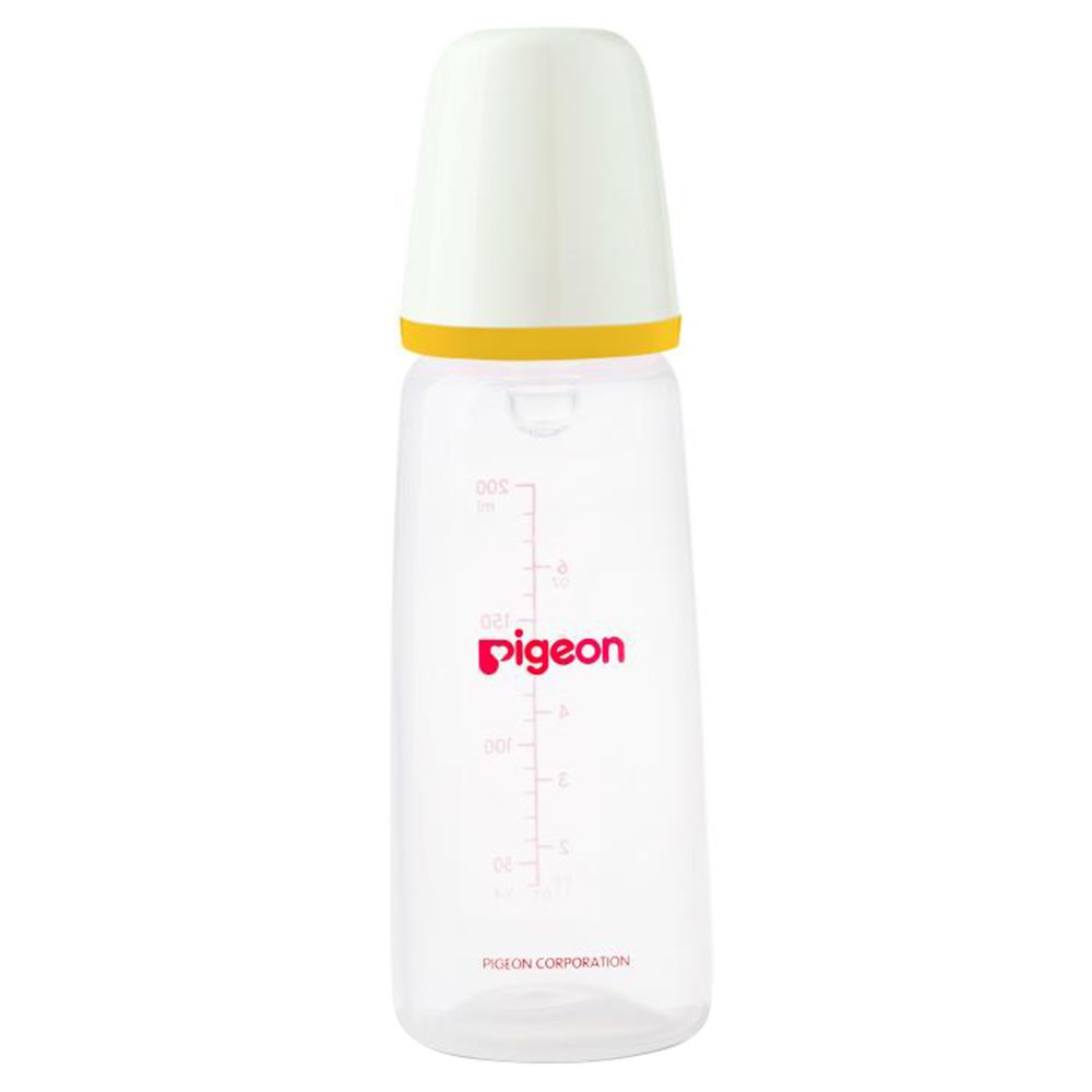 Pigeon - Plastic Feeding Bottle KP-6 200ml - Yellow