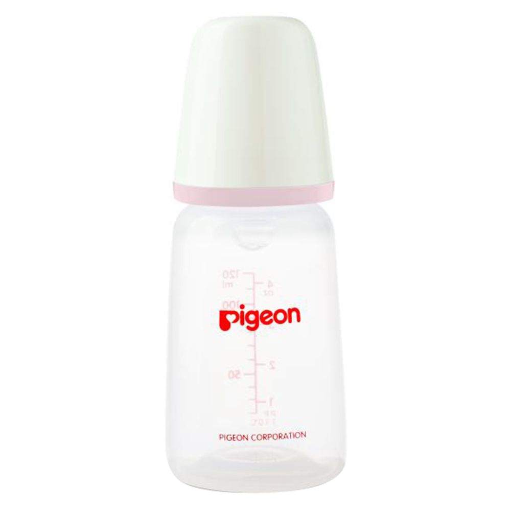 Pigeon - Plastic Feeding Bottle KP-4 120ml - Pink