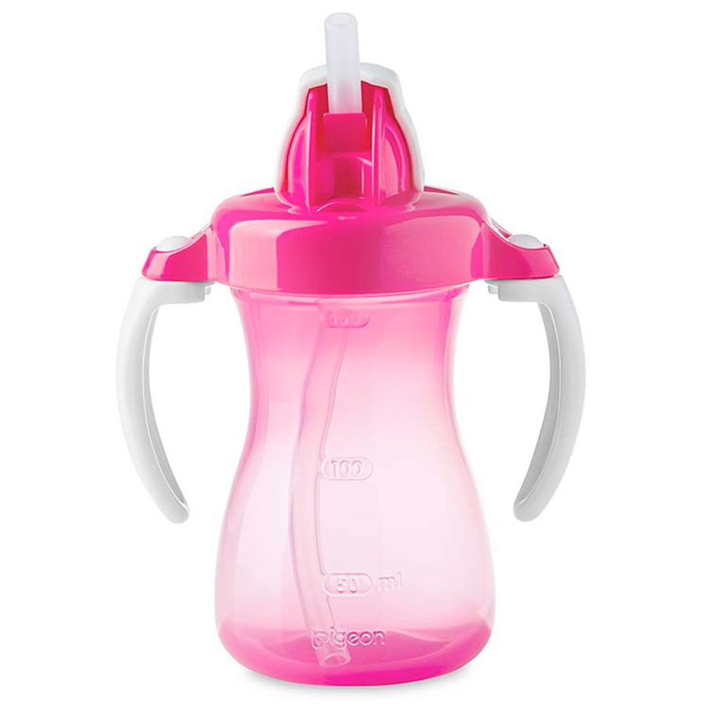 Pigeon - Petite Straw Bottle Hanging Type 150ml - Pink