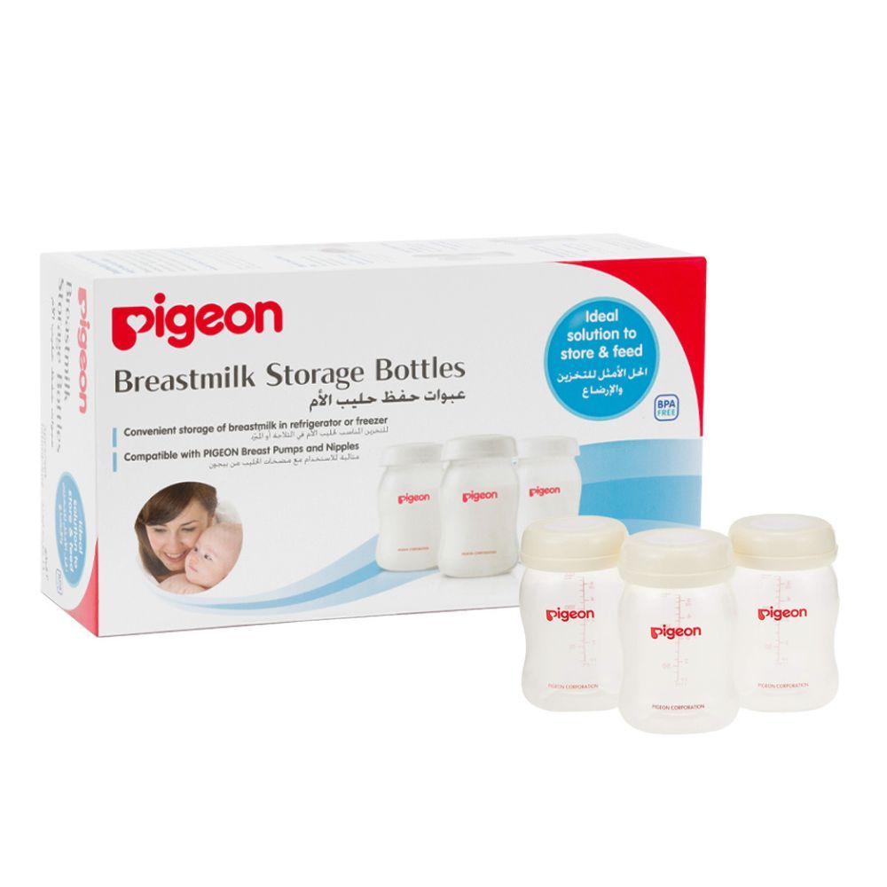 Pigeon - Breast Milk Storage Bottle 160ml 3pc-Set