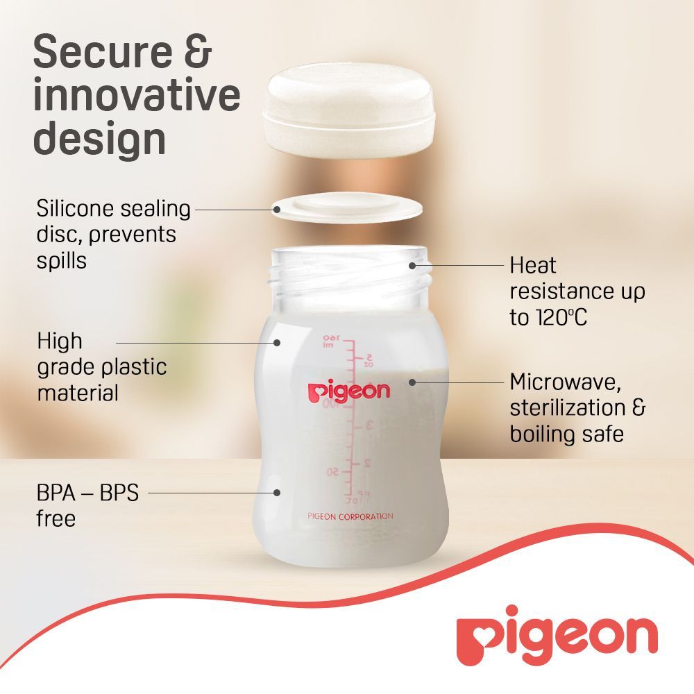 Pigeon - Breast Milk Storage Bottle 160ml 3pc-Set