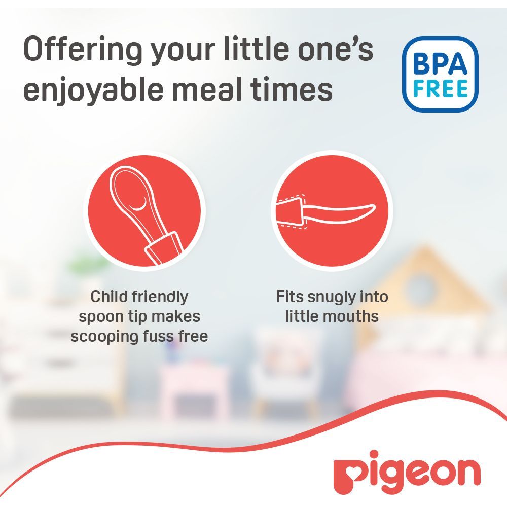 Pigeon - Weaning Spoon 2pc-Set Stage 1