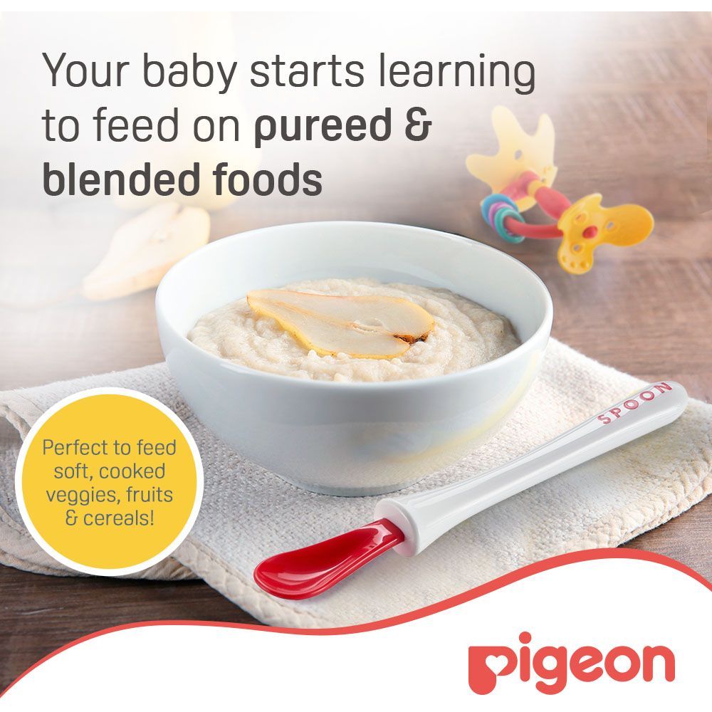 Pigeon - Weaning Spoon 2pc-Set Stage 1