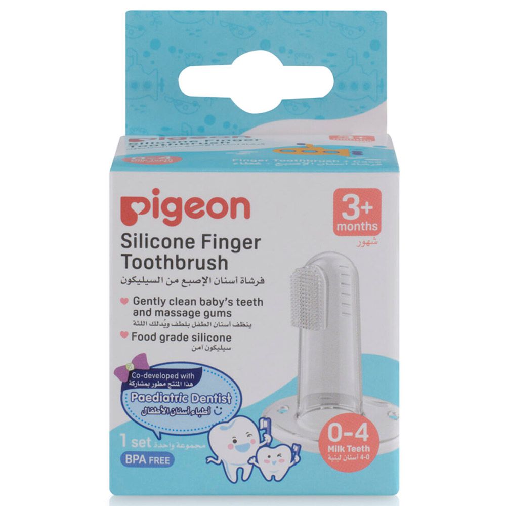 Pigeon - Silicone Finger Toothbrush