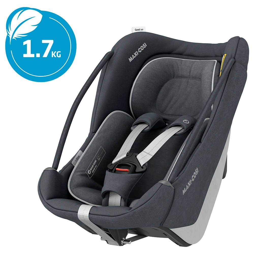 Maxi-Cosi - Coral 360 Car Seat - Isofix System - Essential Graphite