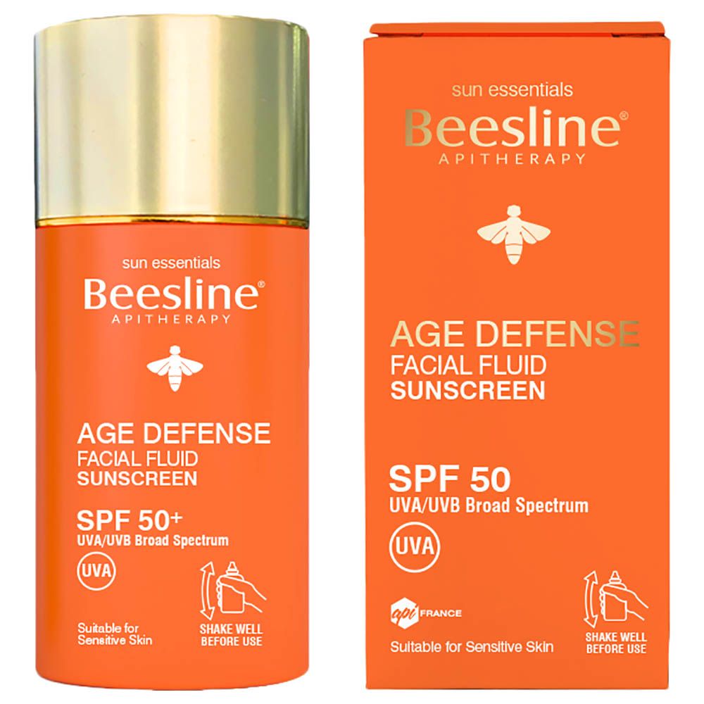 Beesline - Age Defence Facial Fluid Sunscreen SPF50 - 40ml