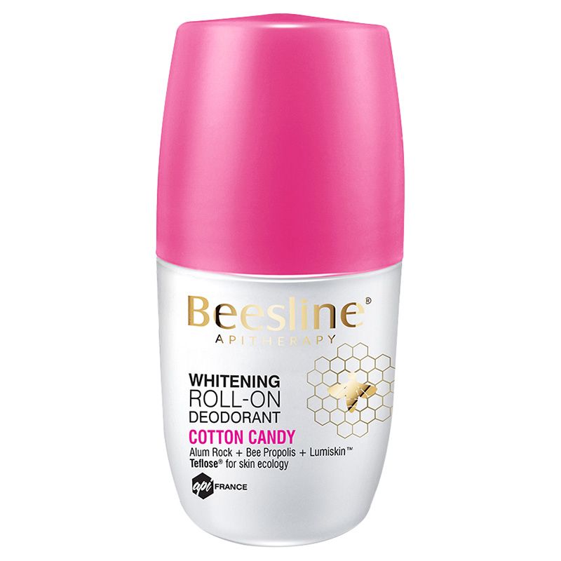 Beesline - Whitening Roll-On Deodorant - Cotton Candy - 50ml