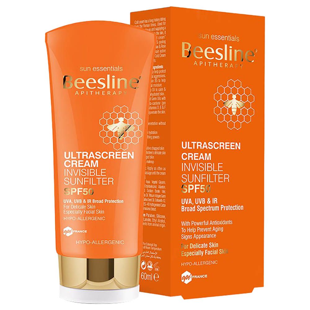 Beesline Ultrascreen Cream Invisible Sun Filter SPF 50