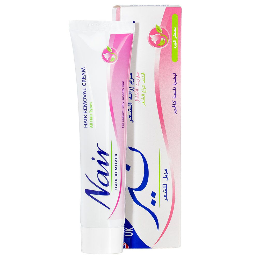 Nair - Hair Remover Cream Tube Rose 110gm