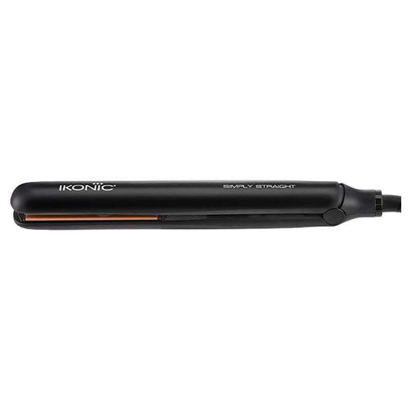 Ikonic Professional - Simply Straight Hair Straightener - Black & Golden