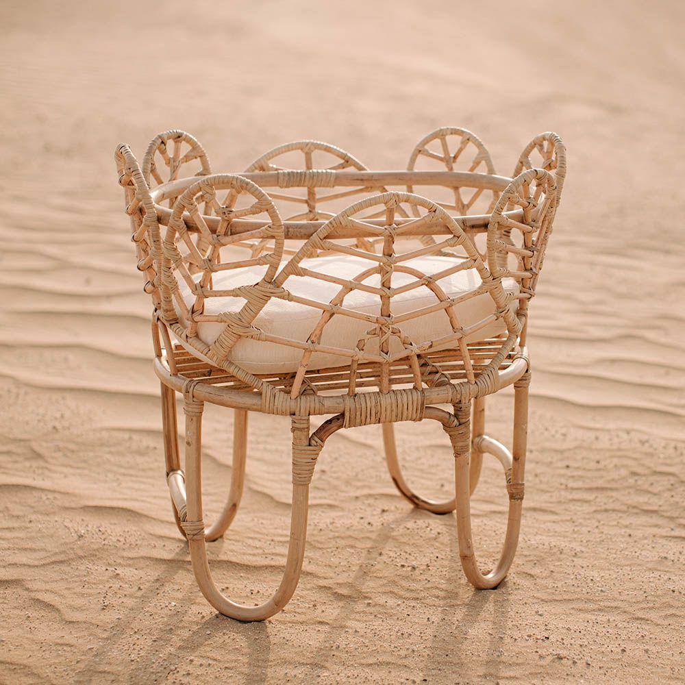 Natura - Rattan Florie Doll Bassinet