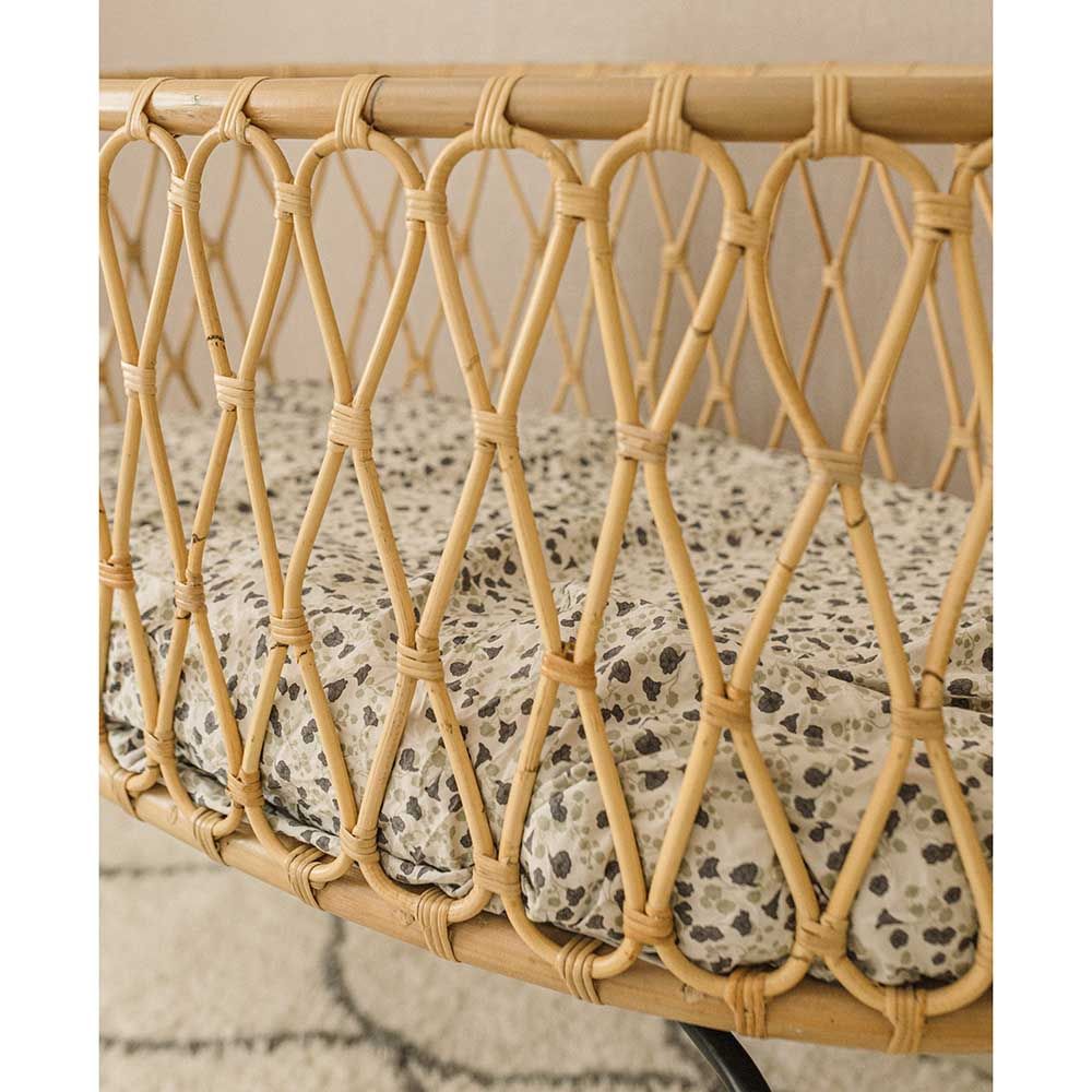 Natura - Rattan Arlo Oval Bassinet With Iron Leg