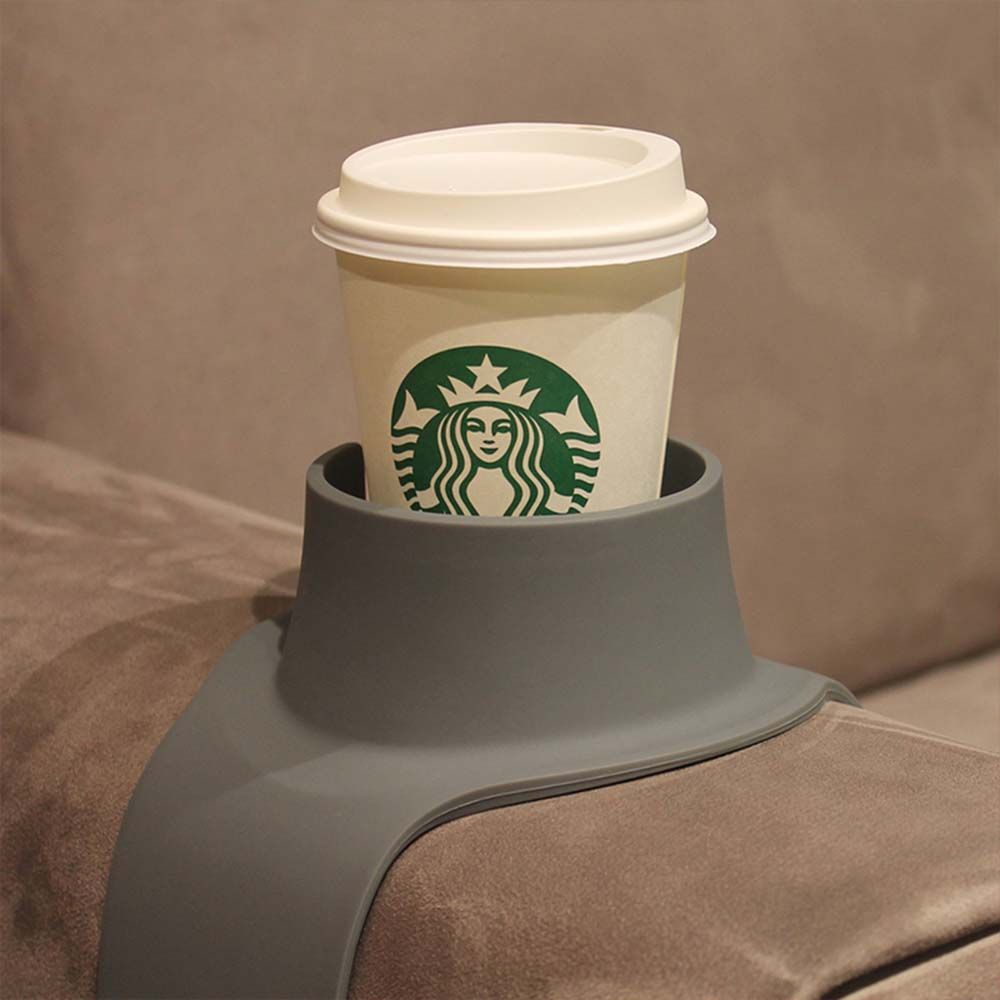 CouchCoaster - The Ultimate Drink Holder - Steel Grey