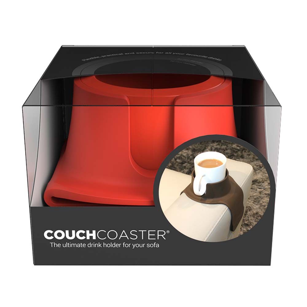 CouchCoaster - The Ultimate Drink Holder - Rossa Red