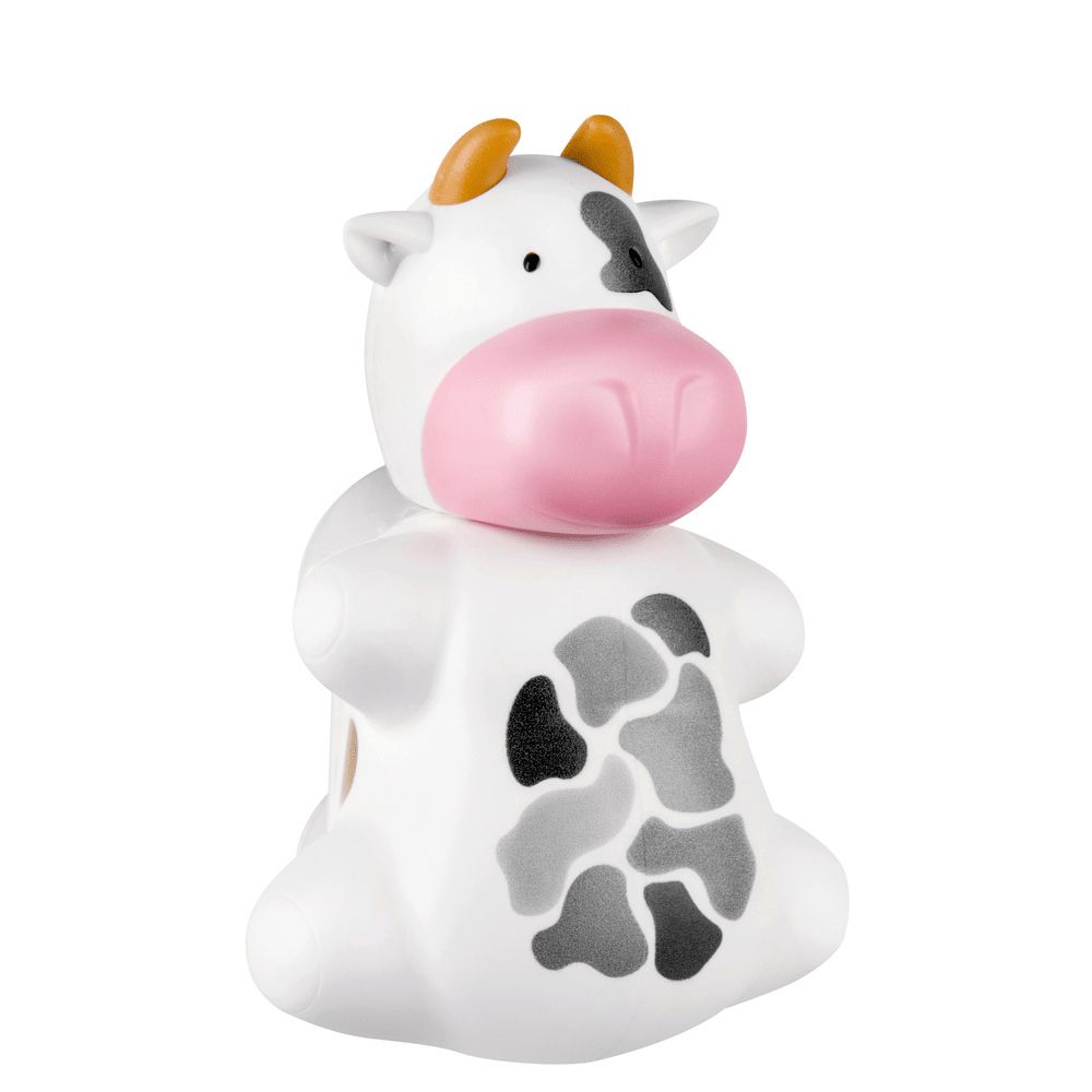 Flipper - Hygienic Toothbrush Holder w/ Suction Cup, Cow, 3Y+