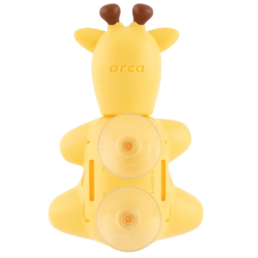 Flipper - Hygienic Toothbrush Holder w/ Suction Cup, Giraffe, 3Y+