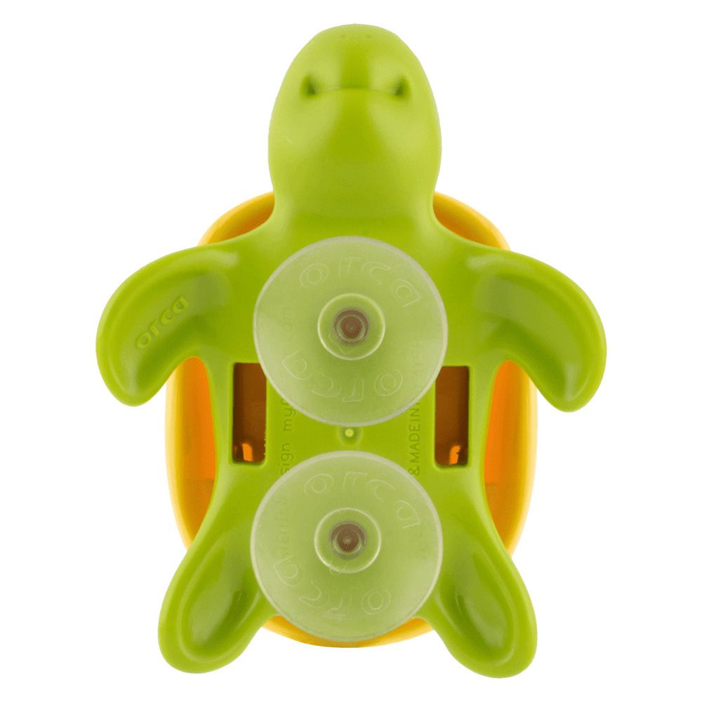 Flipper - Hygienic Toothbrush Holder w/ Suction Cup, Turtle, 3Y+