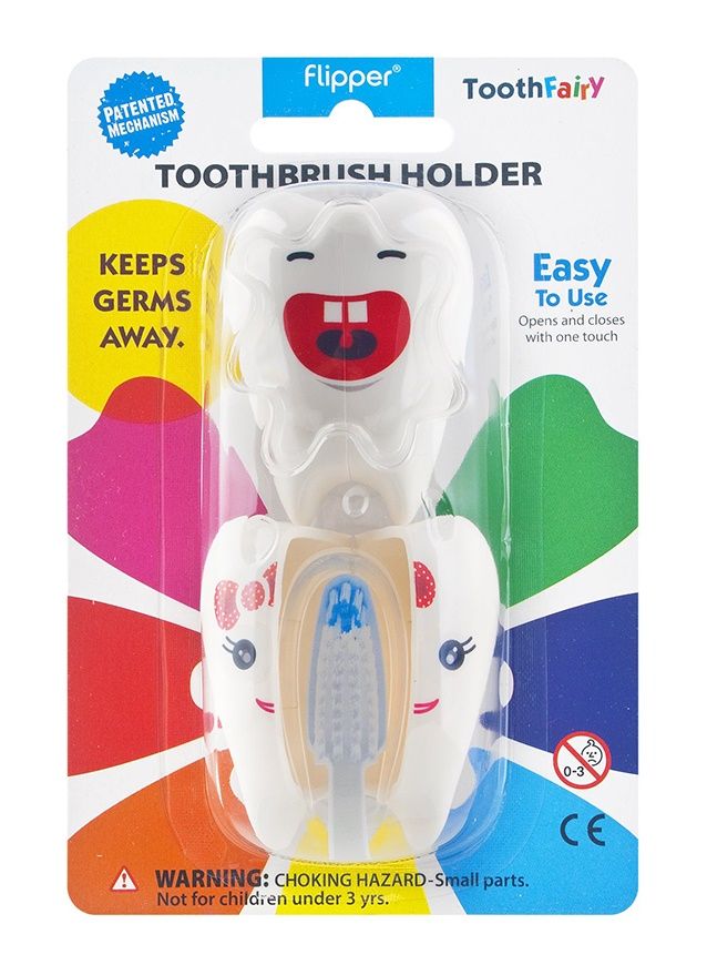 Flipper - 2 in 1 Hahah & Kittie Toothbrush Holder