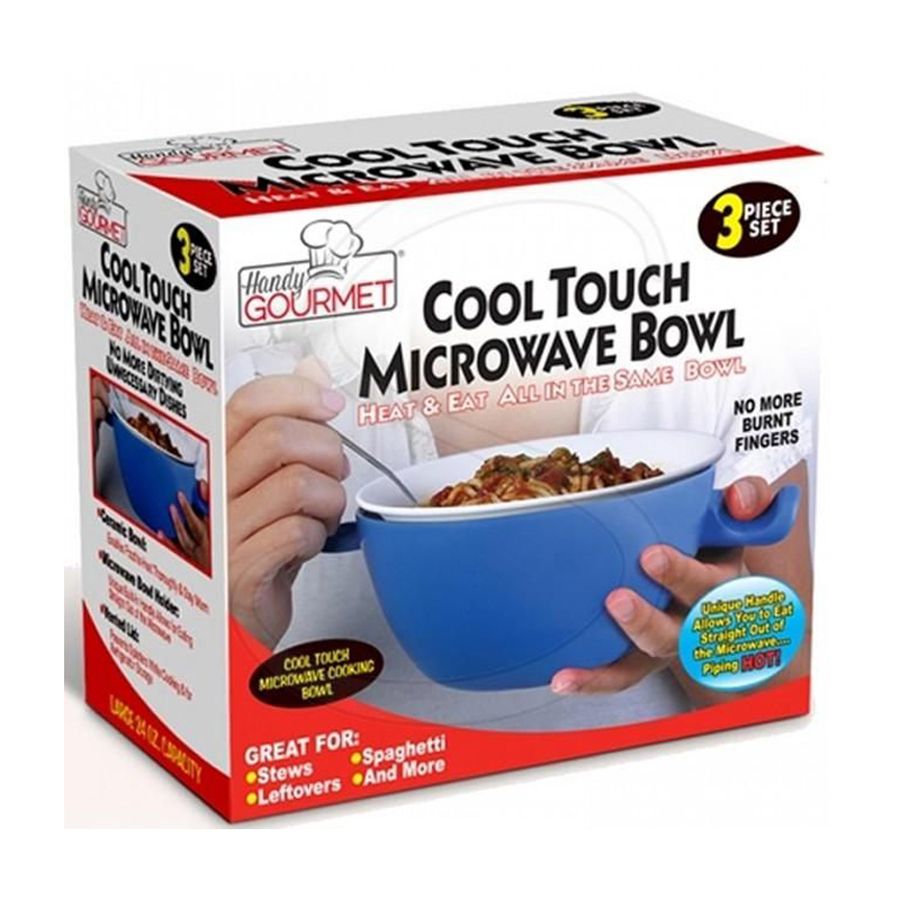 Handy Gourmet - Cool Touch Micro Bowl - Blue